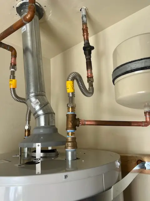 Water heater installation and plumbing repair in Adamsville
