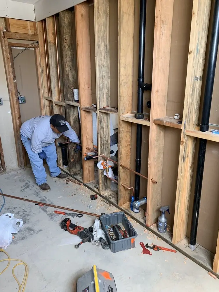 Commercial rough-in plumbing for Gas Line Repair in Adamsville